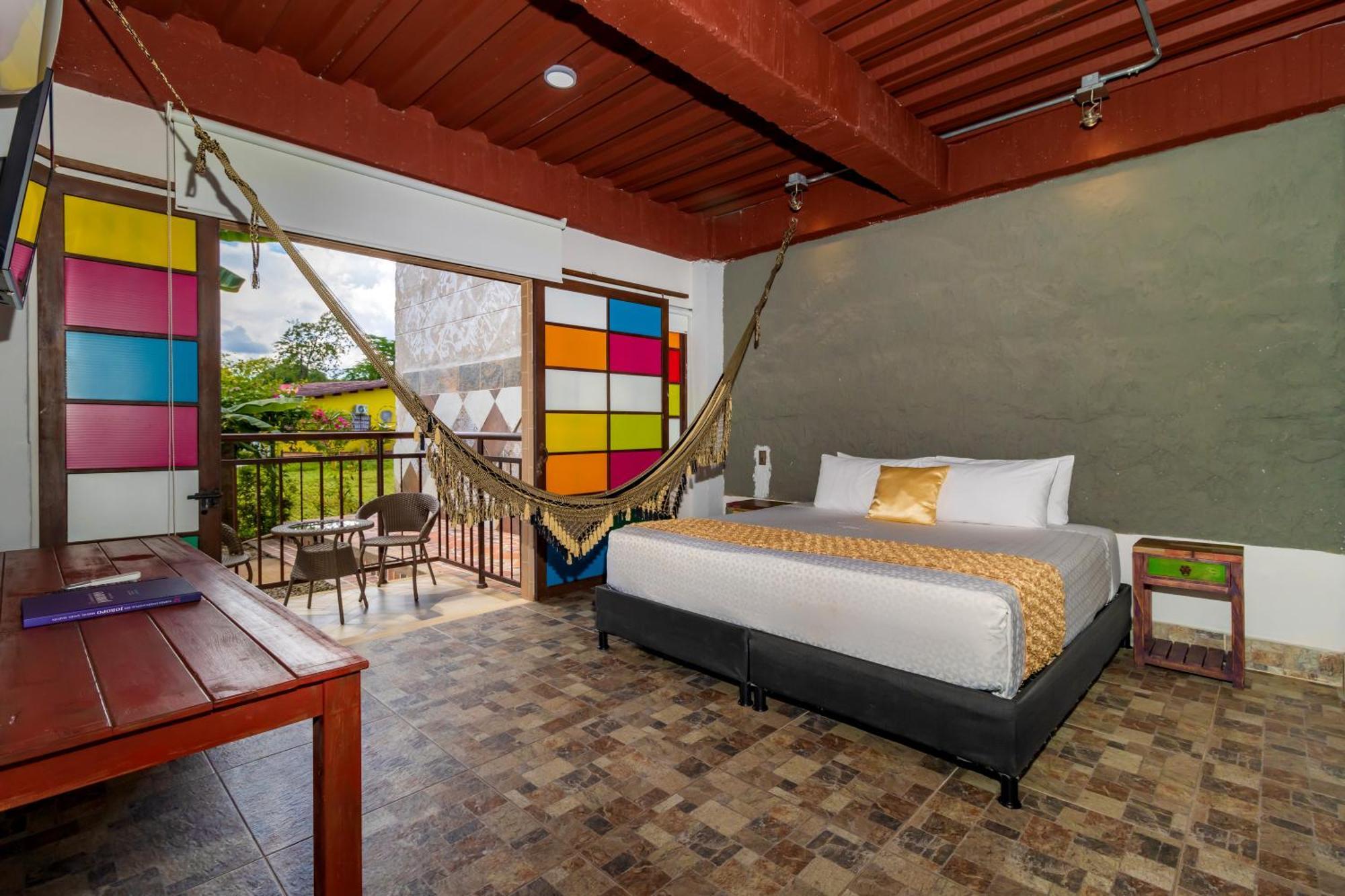 Nq Hotel Orinoquia Granja Campo Alegre エクステリア 写真